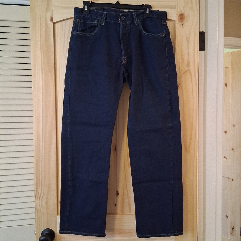 Levi's 501 Dark Wash Jeans 32×30